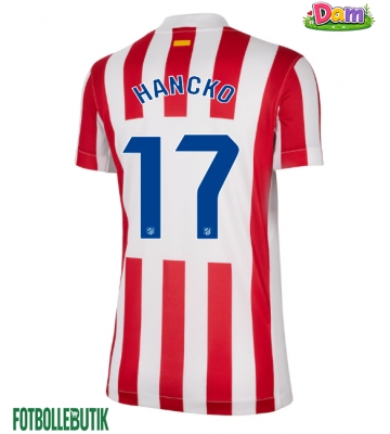 Atletico Madrid David Hancko #17 Hemmatröja Kvinnor 2025-26 Kortärmad